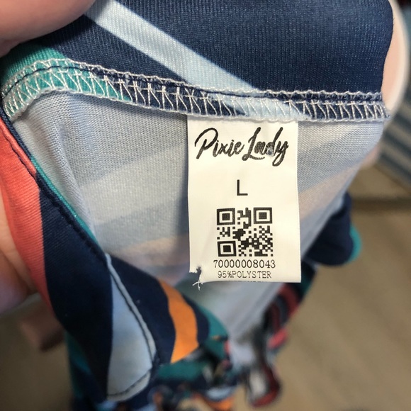 Pixie lady maxi summer dress size large. - Picture 5 of 5